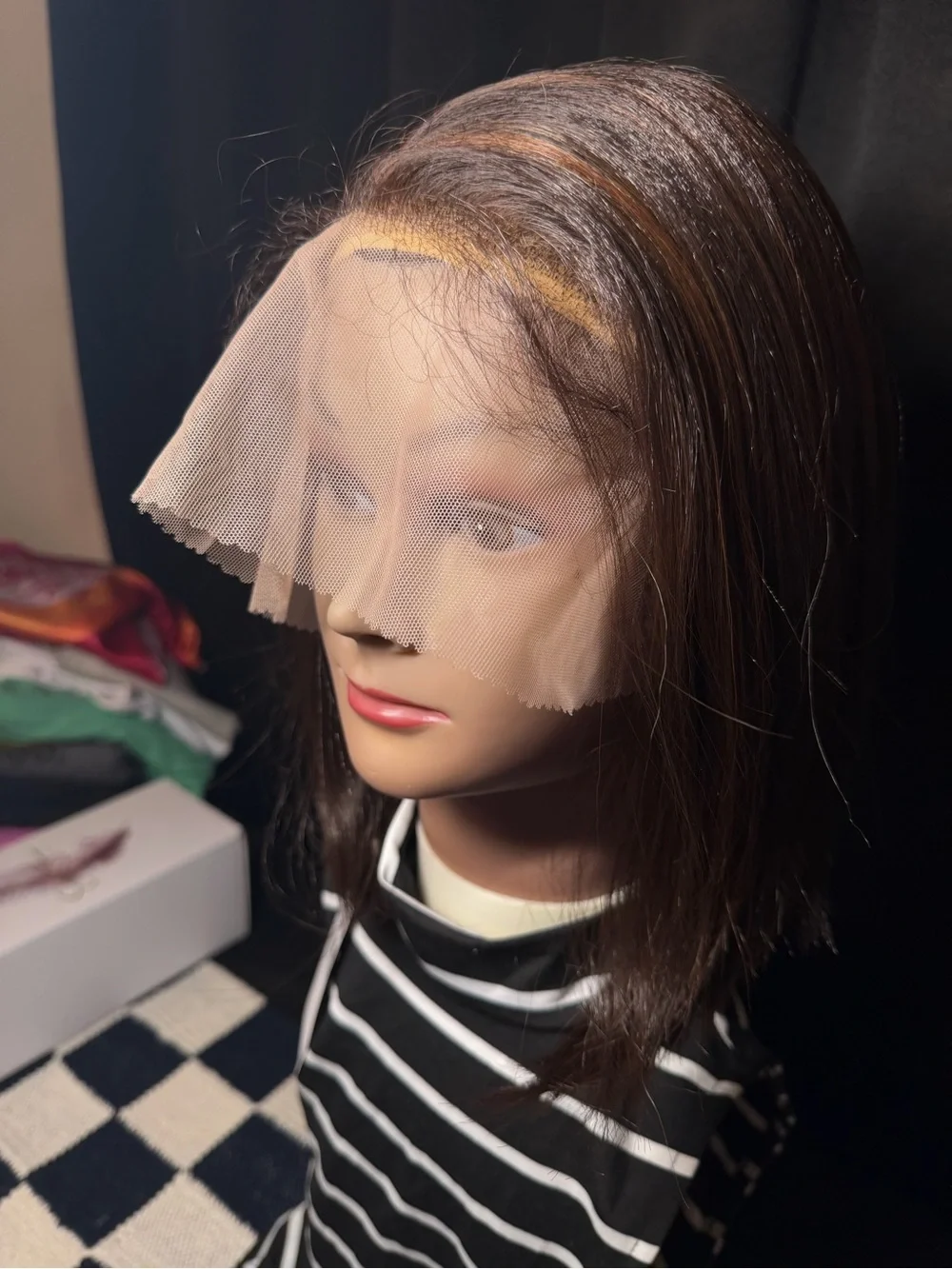 Kome Lace Front Wig - Chestnut Brown